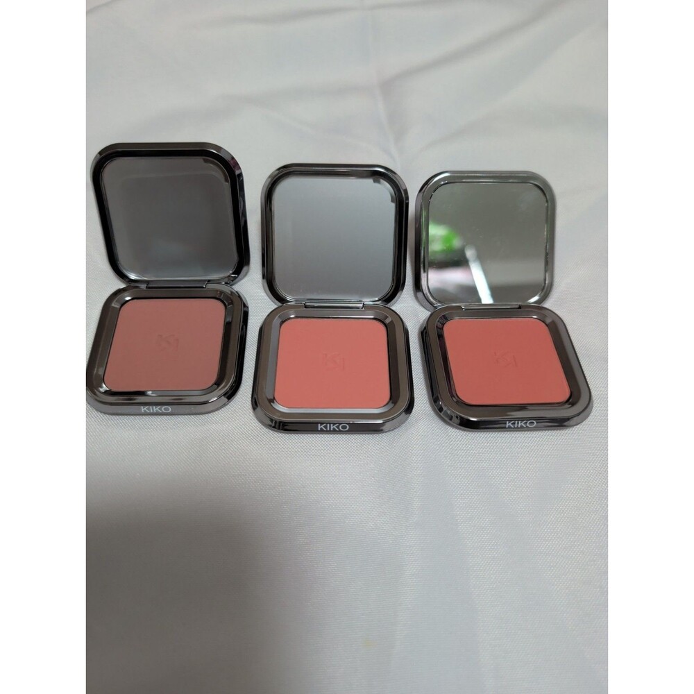 3 KIKO Milano Unlimited Blush 02,08 And 06 Longlasting Powder Blush